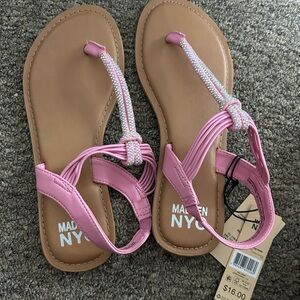 Steve Madden Pink Kids Sandals